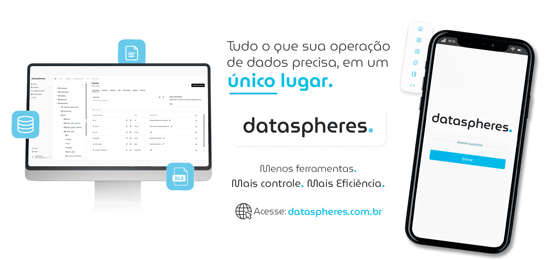 dataspheres - a plataforma de dados da datatchê