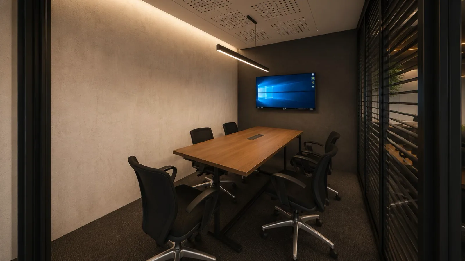 Meeting room at Datatchê's office in Porto Alegre (TecnoPuc)